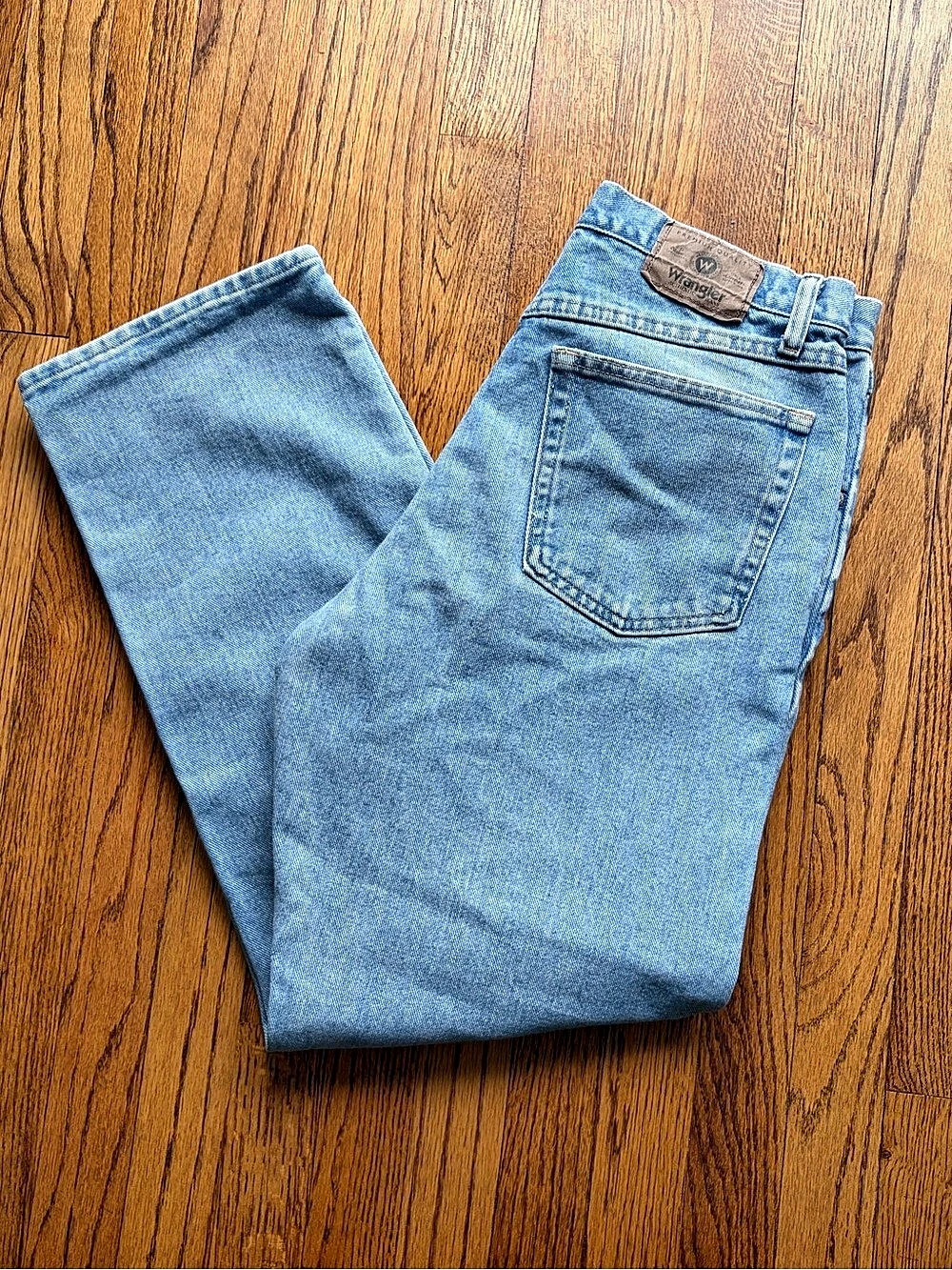 Wrangler Relaxed Fit Jeans Men's Blue Waist 33 Length 30